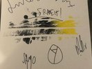 Yard Act ‘The Overload’ signed by the band and the infamous Rover  