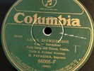 MARIKA PAPAGIKA Greek Folk Song Rembetiko Syrtos 78 RPM Columbia 56005-F