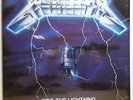 METALLICA Ride The Lightning LP in shrink 1984 Elektra Thrash Slayer NM-