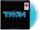 Daft Punk TRON: LEGACY Limited Colored Clear Blue 2-LP Vinyl TARGET Exclusive