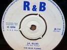 THE BLUE FLAMES JA BLUES / ORANGE STREET UK R&B RECORDS 7