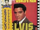 ELVIS PRESLEY / IT HAPPENED AT THE WORLD'S FAIR JAPAN ISSUE LP W/OBI, INSERT*3