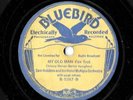 78 RPM RECORD  HOT SAM ROBBINS ORCH. 1933 BLUEBIRD MY OLD MAN & I RAISED MY HAT