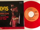 Elvis Presley / Burning Love & It's A Matter Of Time / Red Vinyl 45 w PS / Mint