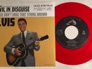 Elvis Presley / (You're The) Devil In Disguise / Red Vinyl 45 w PS / Mint