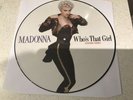 MADONNA. (Picture Disc) Who’s That Girl.HARD TO FIND IN THIS EXCELLENT COND.RARE