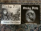 2 x LP Vinyl Sticky Filth Original Weep Woman Weep - Nektar Der Götter Mega Rar