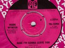Mark Wynter Babe I'm Gonna Leave You UK Pye 45 Haunting Soulful Pop Led Zeppelin
