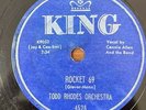TODD RHODES ORCHESTRA Rocket 69 / Possessed R&B Rock N Roll KING 4528 78 V+