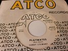 SANDY STEWART Playmates ATCO ROCKABILLY PROMO Heavenly Father 45 + Sleeve HEAR