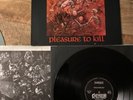 Kreator Pleasure To Kill Signed Signiert Noise  original vinyl