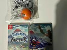 Pokemon Legends Arceus + Steelbook + Pokeball Cartridge Bundle IN HAND