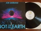 Joe Satriani LP EXCELLENT Not Of This Earth UK 1st Press GRUB 7 Food For Thought