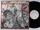 BATTALION OF SAINTS Second Coming ENIGMA LP NM with insert *