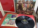 BEATLES SGT PEPPERS LP UK MONO PMC 7027 XEX.637-1 FIRST PRESS VINYL WIDE SPINE