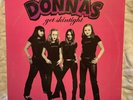 The Donnas - Get Skintight LP 1999 Lookout Girl Garage Punk Band Bay Area