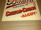 Cheech And Chong Big Bambu Vinyl LP (VG) w/ Orig Rolling Paper SP 77014