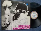 John Cale..Sabotage / Live..Autographed LP Art Rock Velvet Undergound NM LP '84