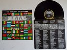 BOB MARLEY & THE WAILERS SURVIVAL LP + INNER 1st UK PRESS ILPS 9542 A/B1