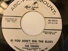TRENDS - IF YOU DON'T DIG THE BLUES-TRUE PRICE AND CONDITION TO FOLLOW TOMORROW
