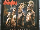 The Stranglers DARK MATTERS BLACK Vinyl Signed by JJ Burnel Baz Jim New Punk LP