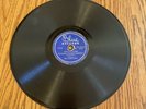 Billy Mitchell 78rpm Single 10-inch Blue Rec. #110 The Bumblebee Invaded Nudist