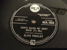 ELVIS PRESLEY : SANTA BRING MY BABY BACK  / SANTA CLAUS IS BACK IN TOWN.  78.rpm