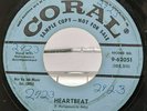 Rockabilly 45 BUDDY HOLLY Heartbeat / Well All Right CORAL Promo Rock & Roll mp3