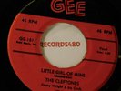 The Cleftones 45 Gee 1011 Little Girl of Mine / You're Driving me Mad