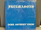FREEMASONS  'does anybody know'  '86 music unlimited / selaed