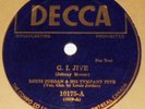 Decca 10175 Louis Jordan G.I. Jive / Is You Is Or Is You Ain't 78 RPM E+ E+