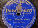 78 rpm Paramount 33007 Lateral Cut Louise & Ferera Mabel Richardson Hawaiian V-