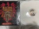 BLEEDING THROUGH Declaration WHITE Vinyl LP Record 2008 Trustkill Records  EX-NM