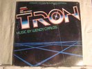 LP - TRON  - SOUNDTRACK -  WENDY CARLOS - ORIGINAL ISSUE  -- PROMO -  NM