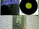 BLACK SABBATH Master Of Reality LP 1971 GREEN LBL US WB SHRINK POSTER
