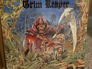 GRIM REAPER Rock You to Hell 12” Vinyl LP Record Heavy Metal 1987 