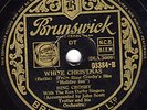 THE CLASSIC XMAS 78 BING CROSBY - WHITE CHRISTMAS UK BRUNSWICK 03384 E