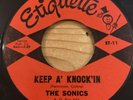 THE SONICS Psycho / Keep A Knock’in 45 Garage Psych Punk Rock Etiquette MAD MIKE