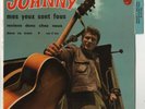 JOHNNY HALLYDAY mes yeux sont fous + 3 1965 FR PHILIPS EP w/INDEX TAB