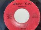 NORTHERN SOUL 45 RPM / RIC-TIC / JJ BARNES / “I THINK I FOUND A LOVE” / VG