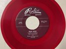 The Scarlets DOO WOP 45 True Love / Cry Baby OLD RED WAX RED ROBIN REPRO Mint