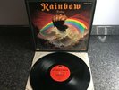 RAINBOW RISING ORIGINAL 1976 GERMAN 1st Press LP OYSTER LABEL GATEFOLD EX/EX