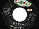 The Beach Boys 45 Surfin / Luau CANDIX 1st Press Original