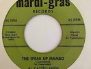 Mambo Latin Jazz 45 AL CASTELLANOS The Speak Up Mambo/Merengue #28 HEAR Classic