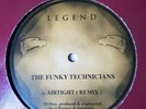 FUNKY TECHNICIANS - AIRTIGHT REMIX / SOUND TRAK - LEGEND LEG017 - RARE - BUKEM