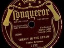 HOBBS BROTHERS. TURKEY IN THE STRAW / PATTY ON THE TURNPIKE.78