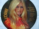 BRIGITTE BARDOT - And God Created The Woman LP - 1983 Picture Disc + Calendar