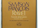 SAMSON FRANCOIS - RAVEL works for piano EMI CVHS 2054/6 stereo orig 3xLPs box