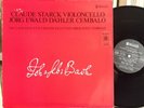 BACH The 3 Sonatas for Cello CLAUDE STARCK Ed1 CLAVES D 200 Swiss Only NM+