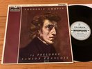 SAX 2521 b/s *CHOPIN - 24 PRELUDES  *Columbia 1st UK  *NM*  FRANCOIS (Piano)